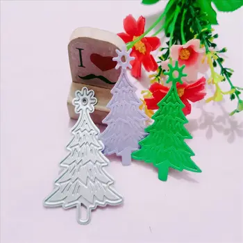 Malo božićno drvce Metalnih Reznih Marke za DIY Album za Scrapbooking Papir Razglednice Ukrasne Obrta Otiskivanje Umire