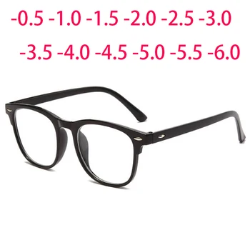 -1,0 -1,5 -2,0 -2,5 -3,0 Do -6,0 Gotove Naočale za kratkovidnost Muške, Ženske Crne Naočale Na Recept Kratkovidan Naočale