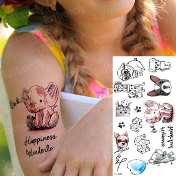 dječje tetovaža privremene tetovaže na tijelu tetovažu ženske lažne tetovaže životinje slon pas male tetovaže na zapešću ljetnim tetovaže