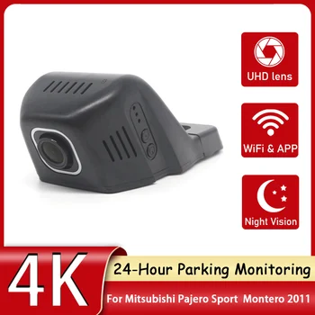 Novo! WiFi Auto Dvr Dash Cam HD 4K video recorder 24-Satni Nadzor, Parking Vožnje Snimač Za Mitsubishi Pajero Sport Montero