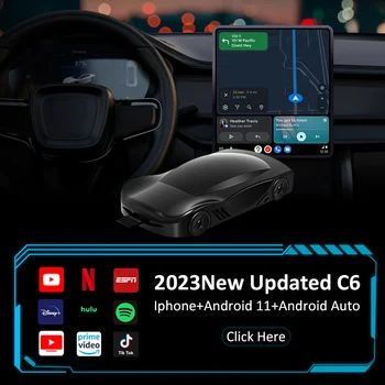 Birgus C6 Bežični CarPlay Ključ 2 + 16G Apple Carplay Android Bluetooth Prilagodnik Za Audi, Mercedes, Volkswagen Besplatna Dostava