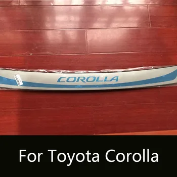 Za 2011-2013 2014-2017 Toyota Corolla Stražnja zaštitna ploča, ultra-tanki clamshell to refleksna površina, Pedala Prtljažnika, auto oprema