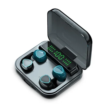 M22 TWS Bežična Bluetooth kompatibilne slušalice 5,1 s однокнопочным upravljanjem, Stalak za punjenje kutija, Speakerphone, par slušalica Za IOS, Android