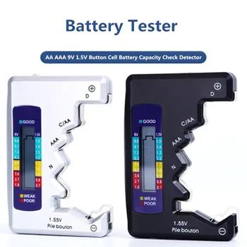 ANENG Univerzalni Tester Baterija LCD Zaslon C AA AAA D N 9 1,55 U Tipke Element Provjera Baterije Kapaciteta Detektor Kapaciteta Alat