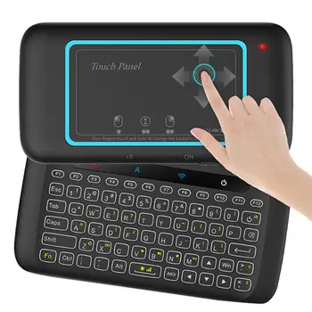 Univerzalni Bežična Tipkovnica H20 S pozadinskim Osvjetljenjem, Touchpad, Daljinski Upravljač, Miš, Inteligentni TV-Box Android
