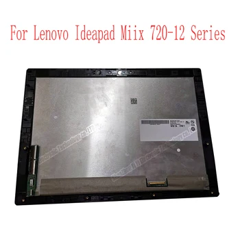 Pravi novi Lenovo IdeaPad Miix 720-12IKB MIIX720-12 LCD zaslon u prikupljanju Zamjena miix 720 s okvirom oštrica