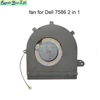 Cpu Hladnjak PC Ventilator za Dell Inspiron 7586 7786 2 u 1 Laptop ventilatora hladnjaka 0GCN3G 060MGH NS85C05 GCN3G 60MGH DC5V 4pin
