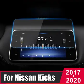 Za Nissan Kicks 2017 2018 2019 2020 Zaštitna Folija Za Ekran za Navigaciju Vozila Od Kaljenog Stakla sa Touch LCD zaslonom, Zaštita Od Ogrebotina