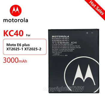 2022 Novi Originalni Motorola 3000 mah KC40 za Motorola Moto E6 plus XT2025-1 XT2025-2 Original Baterija za Mobilni telefon Batteria