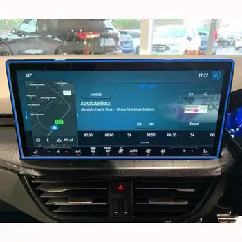 13,2 cm 2 komada PET Zaštitna Folija Za Ekran Ford Focus 2022 GPS Auto Navigacijski sustav osjetljiv na dodir interna oznaka pribor