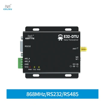Lora RS232 RS485 Bežični digitalni radio 868 Mhz 915 Mhz 20 dbm Domet od 3 km Bežični primopredajnik COJXU E32-DTU (900L20) –V8 IoT