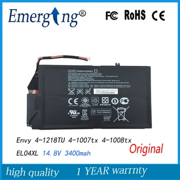 14,8 U Novi Original Baterija za laptop HP Envy TouchSmart 4 akku EL04XL 681879-541 HSTNN-UB3R HSTNN-IB3R