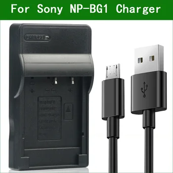 Lanfulang NP-BG1 baterija NP BG1 FG1 USB Punjač Baterija za Sony DSC W30 W35 W40 W50 W55 W70 W80 W85 W90 W100 W110 W115 W120 W125 W130