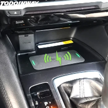 15 W Bežični Punjač za Mazda 6 ATENZA 2014 2017 2018 Auto Stalak Pločica za Iphone 12 QI Naknada za Brzo Punjenje Pribor