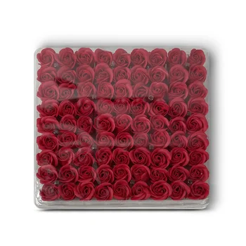 81 kom. sapun Cvijet Ruže Cvijet Sapun Mirisne Cvjetove Ruže Eterično Vjenčanje božićni Dar majke na Valentinovo, Drži tok