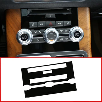 ABS Kromirani Auto Oprema Centralno Upravljanje CD Ploča za Klimatizaciju Navlaka Okvir za Land Rover Range Rover Sport L320 2012 2013