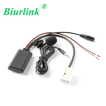 Biurlink Auto Stereo RD4 12Pin Quadlock Priključak Glavnog uređaja Fakra Bluetooth Mikrofon AUX IN Adapter za Peugeot Citroen