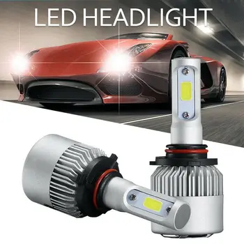 2 kom H4 H7 H11 COB Auto LED Žarulje Hi-Lo Zraka 36 W 16000ЛМ 6000 DO Auto Svjetla Led Auto Svjetlo 12 v, 24 U Auto-Stil Svijetle