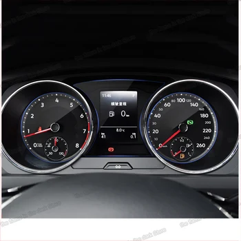 LCD Zaslon TPU Ekran Ploči s Instrumentima u Automobilu Naljepnica Zaštitna Folija za Volkswagen Tiguan, Vw 2010-2022 2021 2017 Kapa sa Zaštitom od ogrebotina