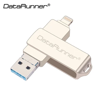DataRunner USB Flash Drive Flash Memorija od 32 GB, 64 GB I 128 GB USB Drive 8 GB 16 GB Cle USB 3.0 flash drive za iPhone Pro 14/13/12/11/ XS Max.