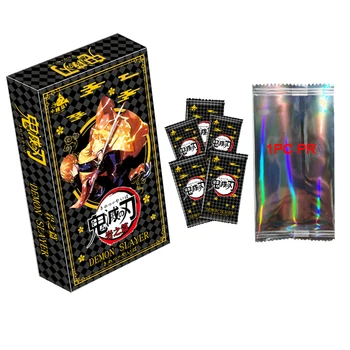 Veleprodaja Prodaja 4 KUTIJE Demon Slayer Promo Card Booster BOX Halloween Premium PR Zagonetka TCG Igre Karte Kimetsu Društvene Igre Igračke