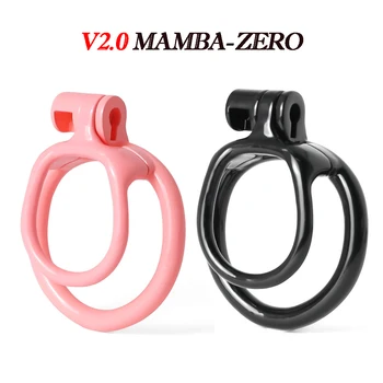 V2 Mamba-ZERO—Premium Boja 3D Grafičkih Stanica Čednosti Muški Uređaj Čednosti Jednostavan Pojas Čednosti Prsten za Penis Prsten za muškarce