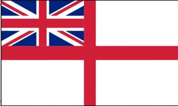 Wtite Zastava Britanske Kraljevske mornarice Žalosti Zastava 3 ft x 5 metara Polyester Banner Leprša 150*90 cm Korisničko zastava