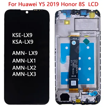 AAA + kvalitetan 8S LCD zaslon Za Huawei Y5 2019 LCD zaslon Osjetljiv na Dodir S Okvirom Digitalizator Sklop Za Huawei Honor 8S Popravak LCD monitora