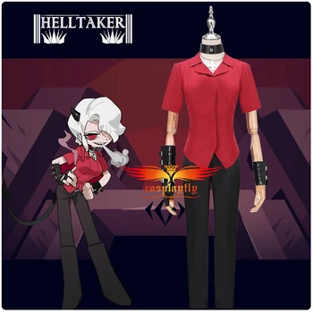 Anime Igra Helltaker demon Здрада Cosplay Kostim Za Odrasle Žene Muške Odjeće JK Uniforma Košulja Hlače Halloween Karneval