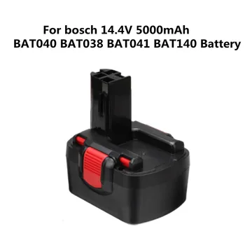 14,4 v 5000 mah 5.0 Ah Ni-MH Punjiva Baterija Za Bosch Bušilica BAT038 BAT040 BAT140 BAT159 BAT041 3660 NA 2607335533