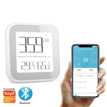 Tuya Pametna Kuća Bluetooth Zigbee Senzor Temperature i Vlažnosti Detektor Svjetla Daljinski Upravljač Novi