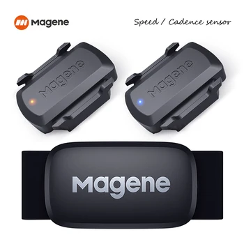 Magene H64 Monitor Srčane S3 dual-mode ANT + Bluetooth Senzor broja okretaja i Brzine ANT + Za Велокомпьютера Garmin Bryton XOSS
