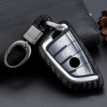 Auto Oprema od Karbonskih vlakana Tpu Privjesak za Ključeve BMW G20 G30 X1 X3 X5 X6 X7 1 3 5 7 serije, Držač za ključeve Bmw, Torbica za ključeve