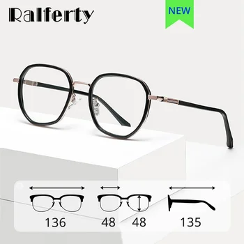 Ralferty 2022 Modni Rimless Za Naočale Ženske, Muške Nepravilnog Naočale Za Oči 0 Diopters Plavo Svjetlo Računala Naočale Korejski Naočale