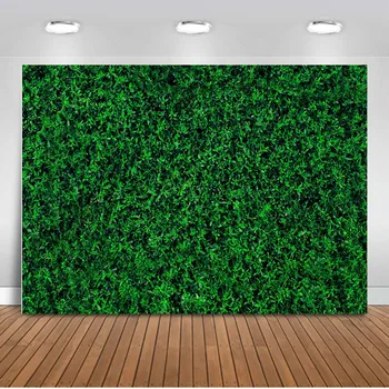 Моксика Zeleno lišće podloga za foto-studio zelena trava foto von studio Dječji Tuš pozadina rođendan