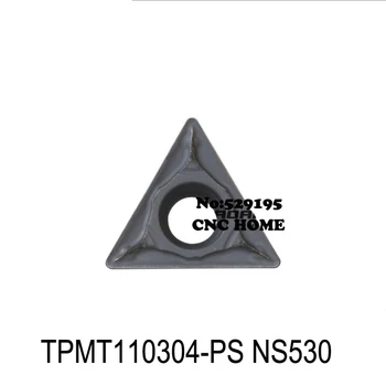 Originalni TPMT TPMT110304 TPMT110304-PS TPMT110308-PS NS530 Tokarenje Alati za Sječenje okretanje karbida volframa inesrts CNC