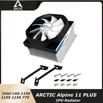 ARCTIC Alpine 11 PLUS Ventilator + Aluminijski Hladnjak Kit Za Intel LGA 1150 1155 1156 775, Ventilator za Hlađenje procesora na 2000 o/min