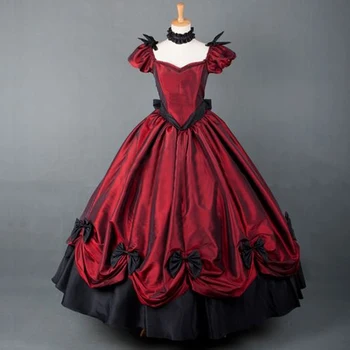 Plus size Američka Klasicni victorian haljina u stilu лолиты večernjim готическое haljinu za prom duge kostime u stilu лолиты