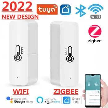 Tuya Smart Wifi, ZigBee 3,0 Inteligentni Senzor temperature i vlažnosti Podsjetnik o Praćenju Radi Program Alexa Google Home Smart Life