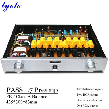 Pretpojačalo zvuka Lyele Audio Pass 1.7 FET Hifi Pretpojačalo Klase A Pretpojačalo Uravnotežen/neuravnotežen Ulazni i Izlazni Pojačalo visoke klase