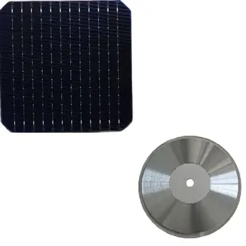 DIY 12 U Solarni panel Mono silicijski solarni paneli 20.9% EFIKASNOST PERC 12 Guma solarna baterija 166 mm + Dovoljno kartica žice 25 kom./lot