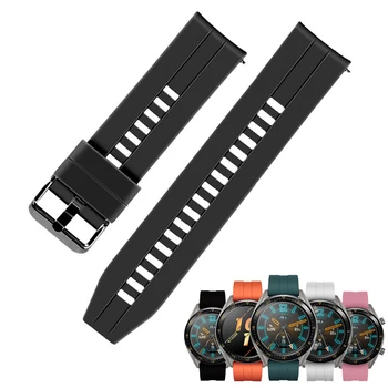 20 mm/22 mm Silikon Remen za sat Huawei Samsung Garmin Watch Quick Release Sat narukvica Zamjena Narukvica Pribor