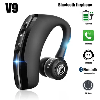 Slušalice V9 za telefoniranje bez korištenja ruku Poslovne Bluetooth Slušalica S Mikrofonom Bežična Bluetooth Slušalica Za Smanjenje buke Pogona