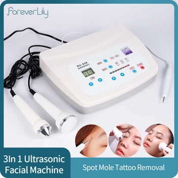 3In 1 HR-638 Ultrazvučni Stroj Za Lica Point Uklanjanje Tetovaže anti-aging Ultrazvučna Masaža Lica, Tijela, Njegu Kože Alat Za Ljepotu