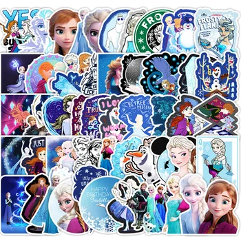 10/30/50 kom. Princeza Disney Elsa Smrznuto Naljepnice Kawai Djevojke DIY Grafiti Hladnjak Telefon Slatka Crtani Dječje Naljepnice Igračke