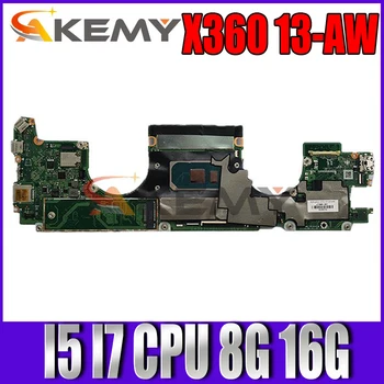 DA0X3AMBAG0 Matična ploča za HP Spectre X360 13-AW 13-AW0013DX Matična ploča laptopa sa I5-1035G4 I7-1065G7 8G 16G RAM L71989-001 UMA
