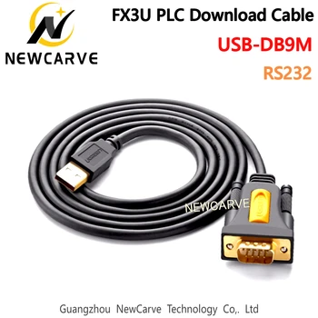 FX3U PLC-a NA PC-Kabel USB NA RS232 COM Port Serijski PDA 9 DB9 Pinski Kabel Za Windows 7 8.1 XP, Vista, Mac OS i USB RS232 COM NEWCARVE