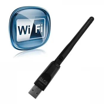Rt5370 USB 2.0 150 Mbit/s WiFi Antena MT7601 Bežična Mrežna Kartica, 802.11 b/g/n, LAN Adapter s okretnim Antenom