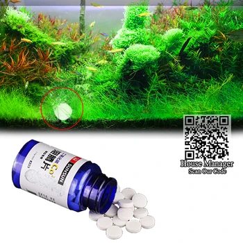 60 kom. CO2 Tableta za Alge Vodena Trava Akvarijske Biljke vodeni list float trava, CO2 Ugljični Dioksid kriška difuzor proizvođač