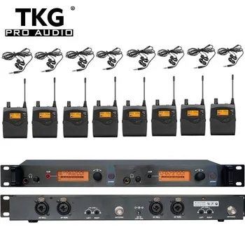 TKG Mono sustav praćenja u uhu IEM SR2050 Pro UHF Bežični 8 Prijemnika u uho monitor bežični sustav praćenja u uhu